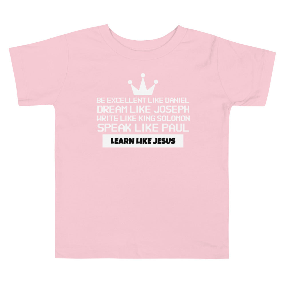 Learn Like Jesus Toddler Tee