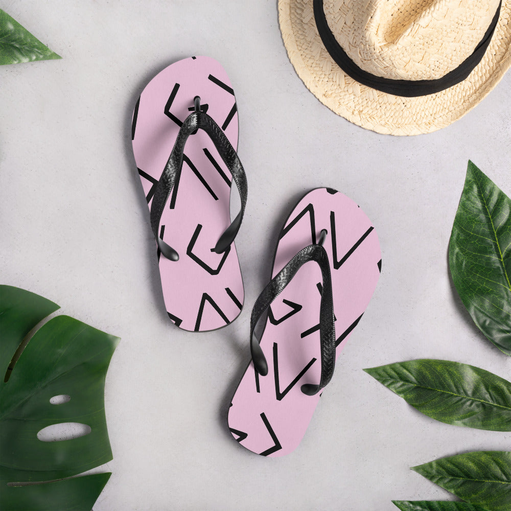 HIGHS AND LOWS FLIP-FLOPS - BABY PINK - HBS Inspire Me