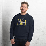 I AM A Millionaire Men's Crewneck Sweatshirt - HBS Inspire Me