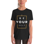 Be Yourself Youth Short Sleeve T-Shirt - HBS Inspire Me