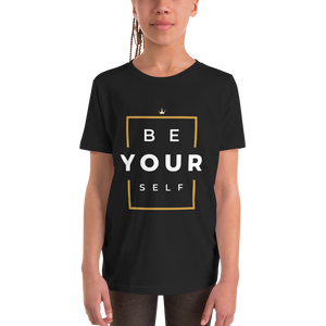 Be Yourself Youth Short Sleeve T-Shirt - HBS Inspire Me