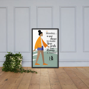 Positive Quotes Wall Art 24×36 - HBS Inspire Me