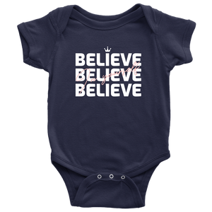 Believe In Yourself Baby Bodysuit - HBS Inspire Me