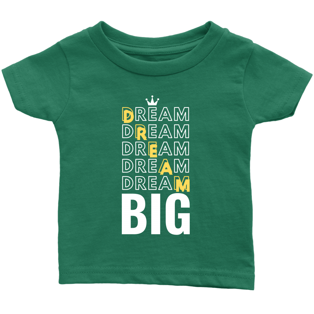 Dream Big Baby Bodysuit and T-shirt - HBS Inspire Me