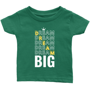 Dream Big Baby Bodysuit and T-shirt - HBS Inspire Me