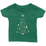 Christmas Tree Infant T-shirt Available in 4 Different Colours - HBS Inspire Me