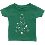 Christmas Tree Infant T-shirt (Available in 6 Different Colours) - HBS Inspire Me