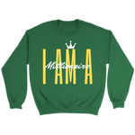 I AM A Millionaire Crewneck Sweatshirt - HBS Inspire Me