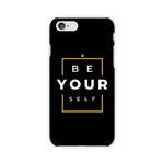 Be Yourself Full-Protective PC Hard Case For iPhone - HBS Inspire Me