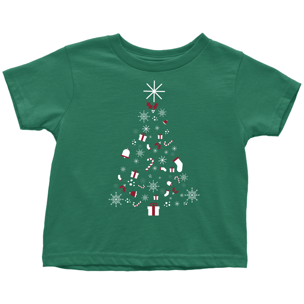 Christmas Tree Children's T-shirt (Available in 6 Different Colours) - HBS Inspire Me