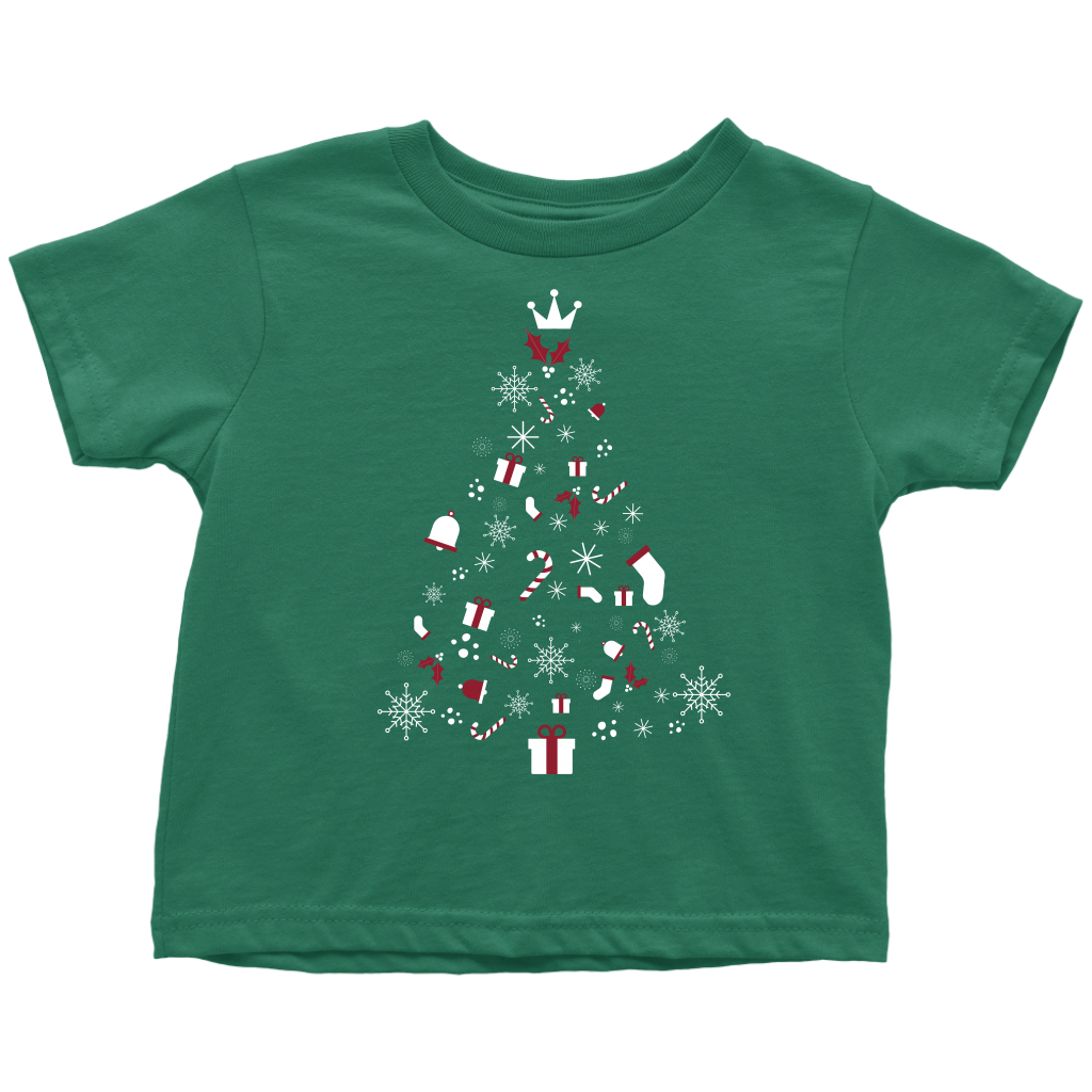 Christmas Tree Children's T-shirt (Available in 6 Different Colours) - HBS Inspire Me