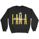 I AM A Millionaire Crewneck Sweatshirt - HBS Inspire Me