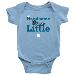 Handsome Little Prince Baby Bodysuit - HBS Inspire Me