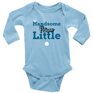 Handsome Little Prince Baby Bodysuit - HBS Inspire Me