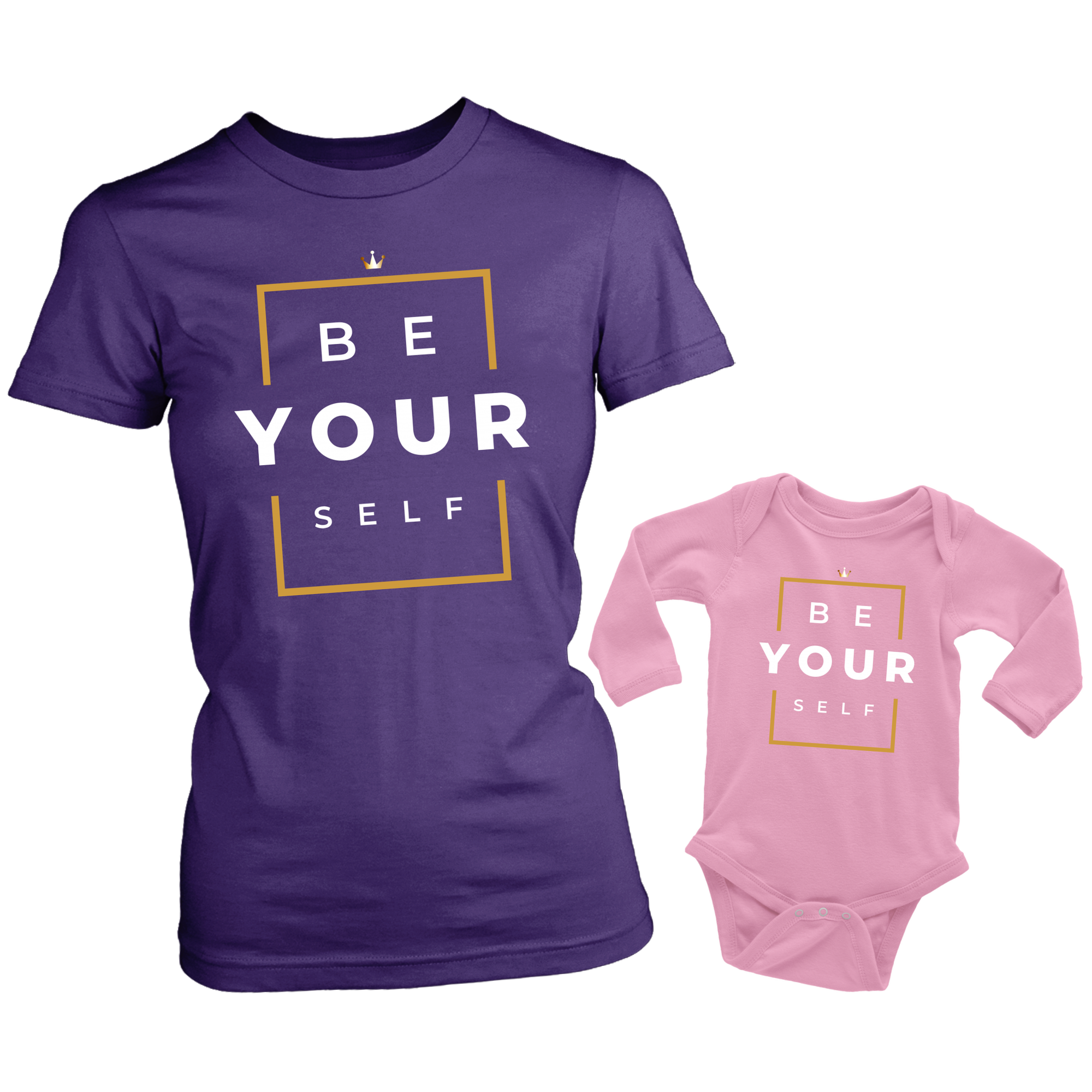 Be Yourself Combo Mother and Daughter Deal - HBS Inspire Me