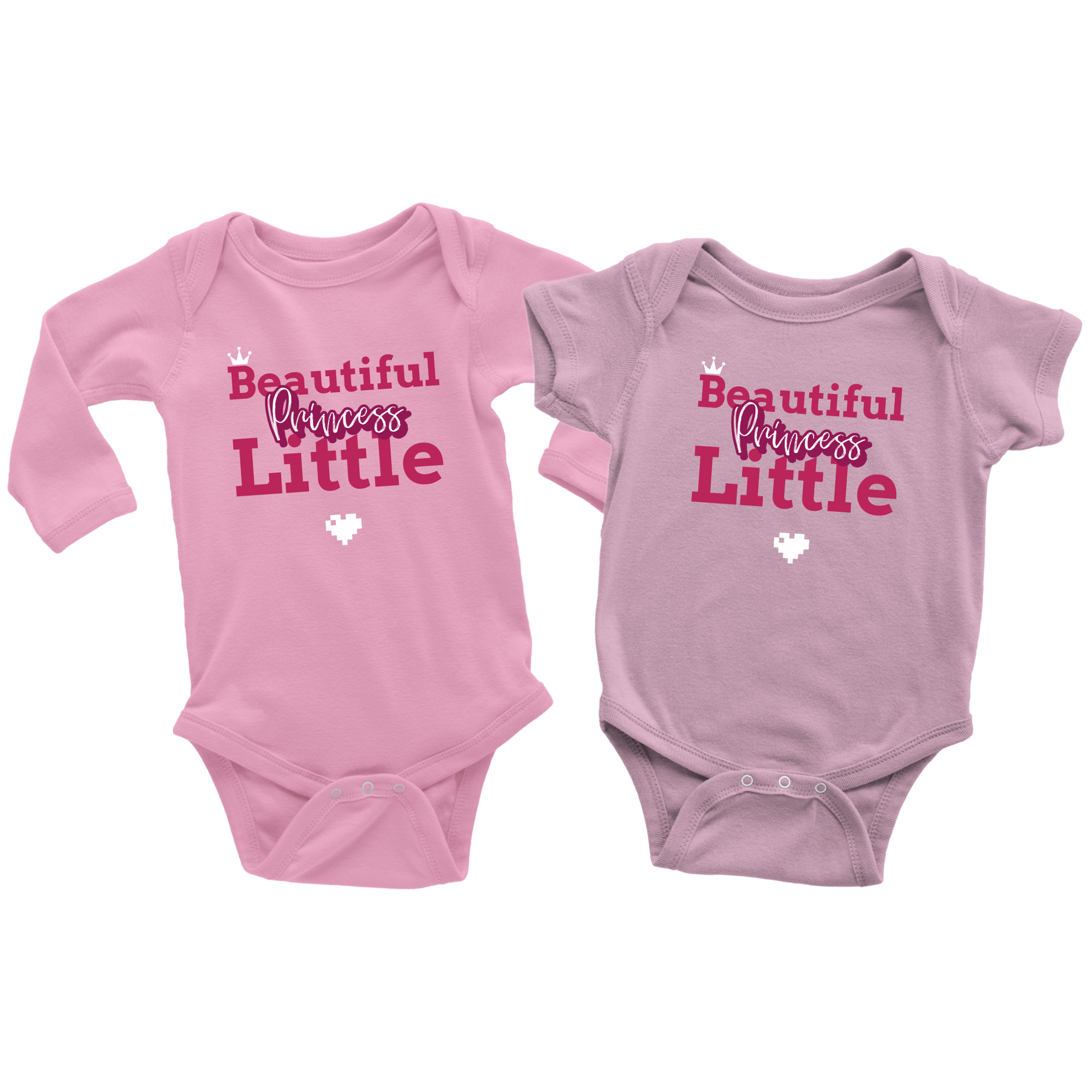 Beautiful Little Princess Baby Bodysuit - HBS Inspire Me