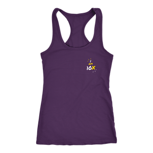 I Am 10X Women's Sport Tank - HBS Inspire Me