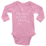 Mommy's Little Helper Long Sleeve Baby Bodysuit - HBS Inspire Me