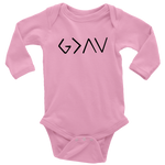 HIGHS AND LOWS UNISEX LONG SLEEVE BABY BODYSUIT - HBS Inspire Me