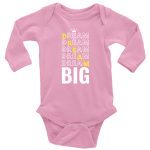 Dream Big Baby Bodysuit and T-shirt - HBS Inspire Me