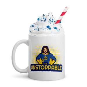 Be Unstoppable White Glossy Mug