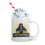 Be Unstoppable White Glossy Mug