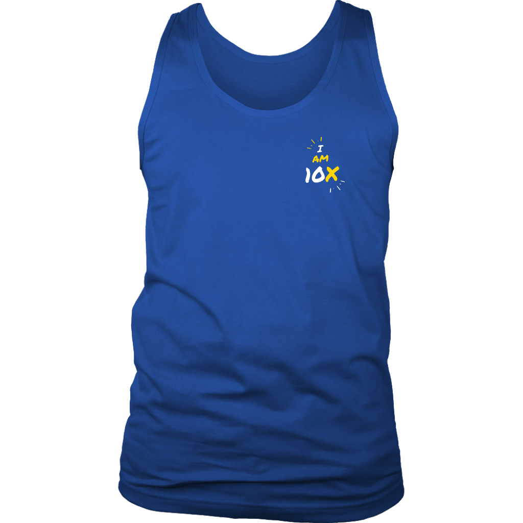 I Am 10X Men's Sport Tank - HBS Inspire Me