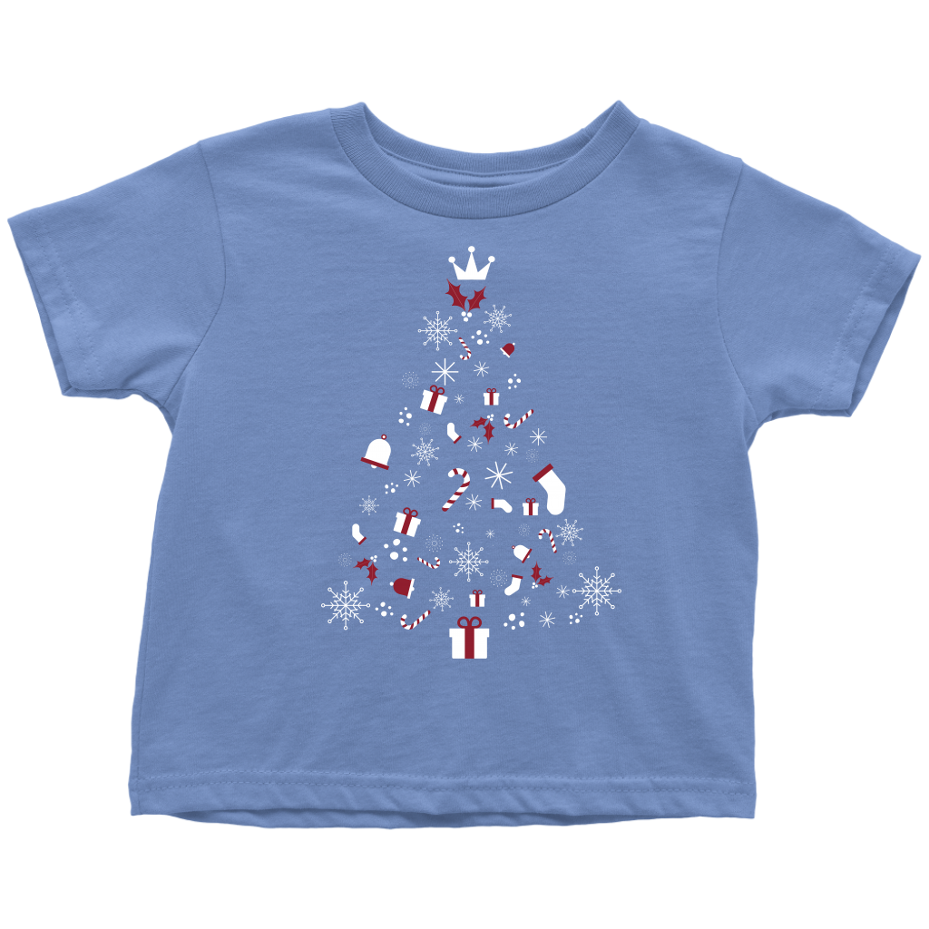 Christmas Tree Children's T-shirt (Available in 6 Different Colours) - HBS Inspire Me