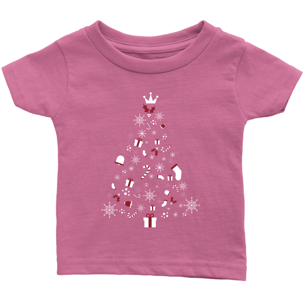 Christmas Tree Infant T-shirt (Available in 6 Different Colours) - HBS Inspire Me